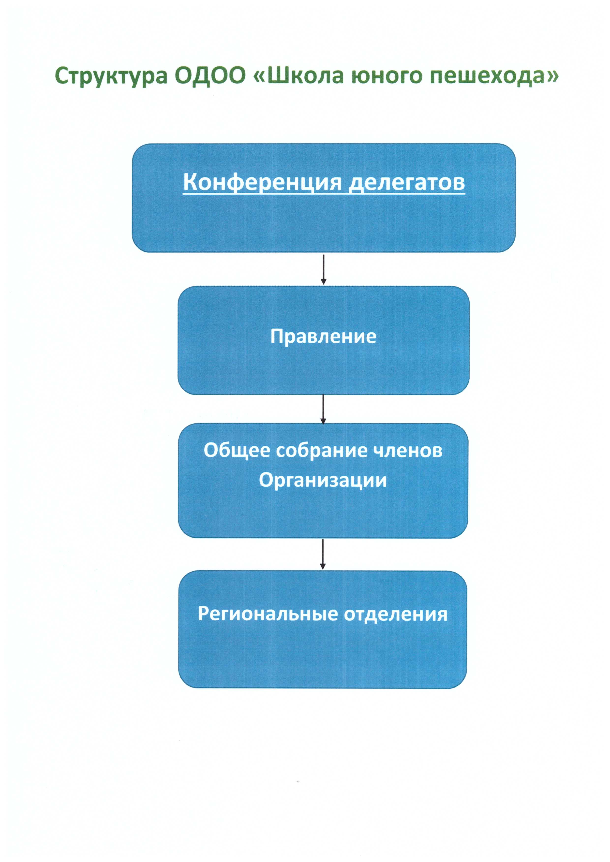 Структура ОДОО ШЮП
