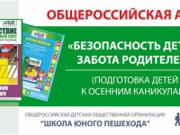 ИТОГИ ОБЩЕРОССИЙСКОЙ АКЦИИ  «БЕЗОПАСНОСТЬ ДЕТЕЙ – ЗАБОТА РОДИТЕЛЕЙ»  (ПОДГОТОВКА ДЕТЕЙ К ОСЕННИМ КАНИКУЛАМ)