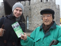 Акция «Безопасность пожилого человека на дороге» прошла в парке «Skazka»
