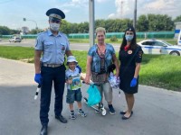 На Юго-Востоке Москвы сотрудники Госавтоинспекции провели профилактическое мероприятие «Маленький пешеход» 