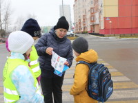 ЮИДовцы ХМАО-Югры призвали водителей и пешеходов к безопасности на дорогах