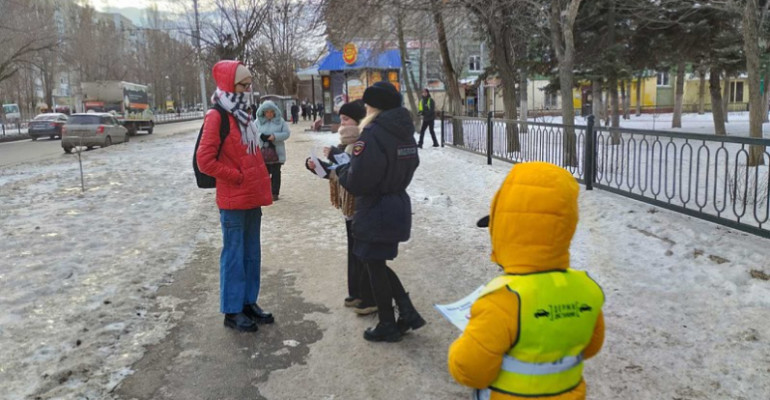 «Безопасная дорога пешехода» в Саратове
